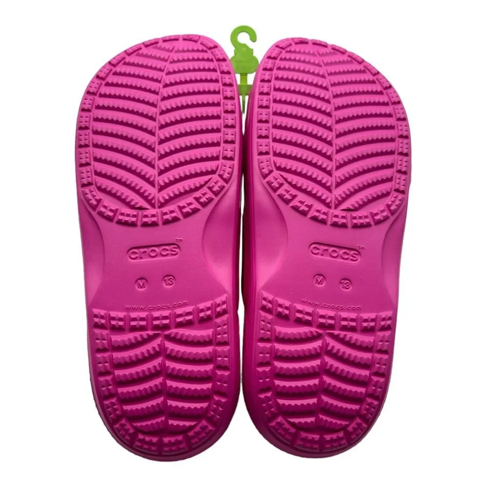 Crocs Classic Ombre Adult‎ Slide Sandals Size M13/W15 Pink Blue NWT
